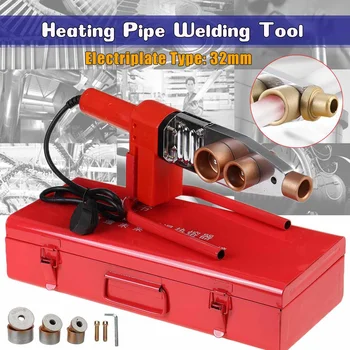 

Electric Pipe Welding Machine Heads Set Heating For PPR PB PE PP Plastic Tube PPR Welder Hot Melt Machine 32mm/63mm Type