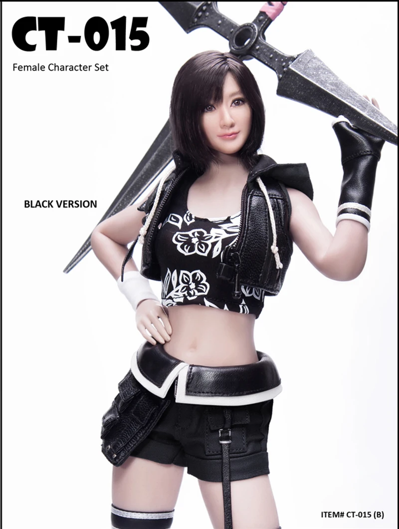 Косплей 1/6 CT015 Fight Girl Fantasy Character Набор для 12 дюймов Phicen jiaou Doll Фигурка DIY для фанатов