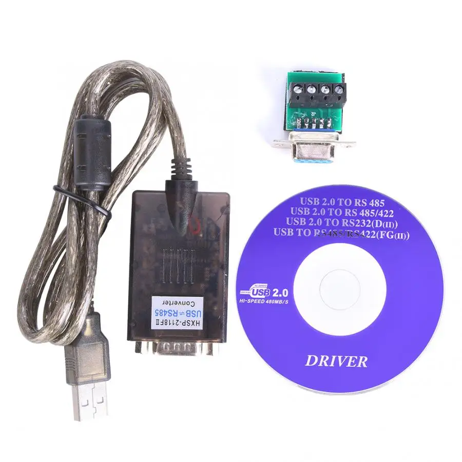 RS485 конвертер USB2.0 к RS485 адаптер промышленный Оптический изолированный последовательный порт адаптер 1,5 м длинной модели F