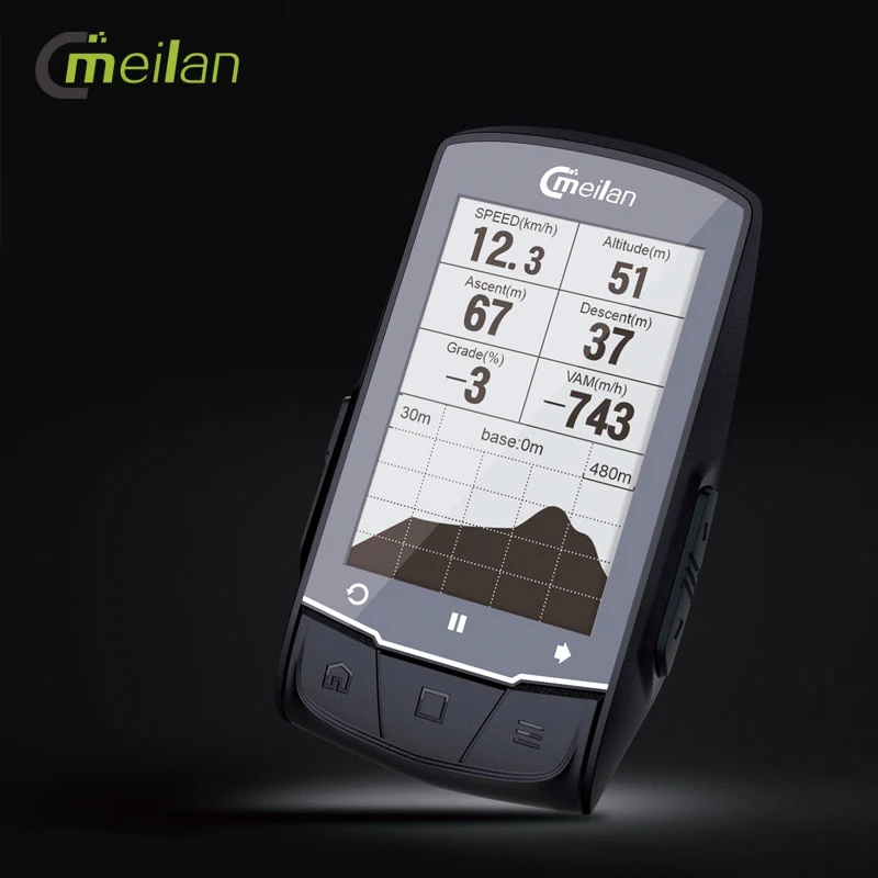 Велосипедный компьютер Meilan M1 беспроводной Gps датчик скорости и частоты вращения