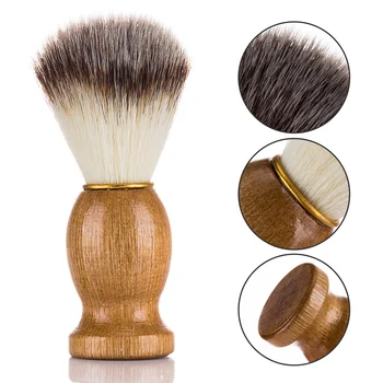 

Badger Hair Men's Beard Shaving Brush Men Facial Beard Cleaning Grooming Appliance Shave Tool Razor Brush Barber Tool