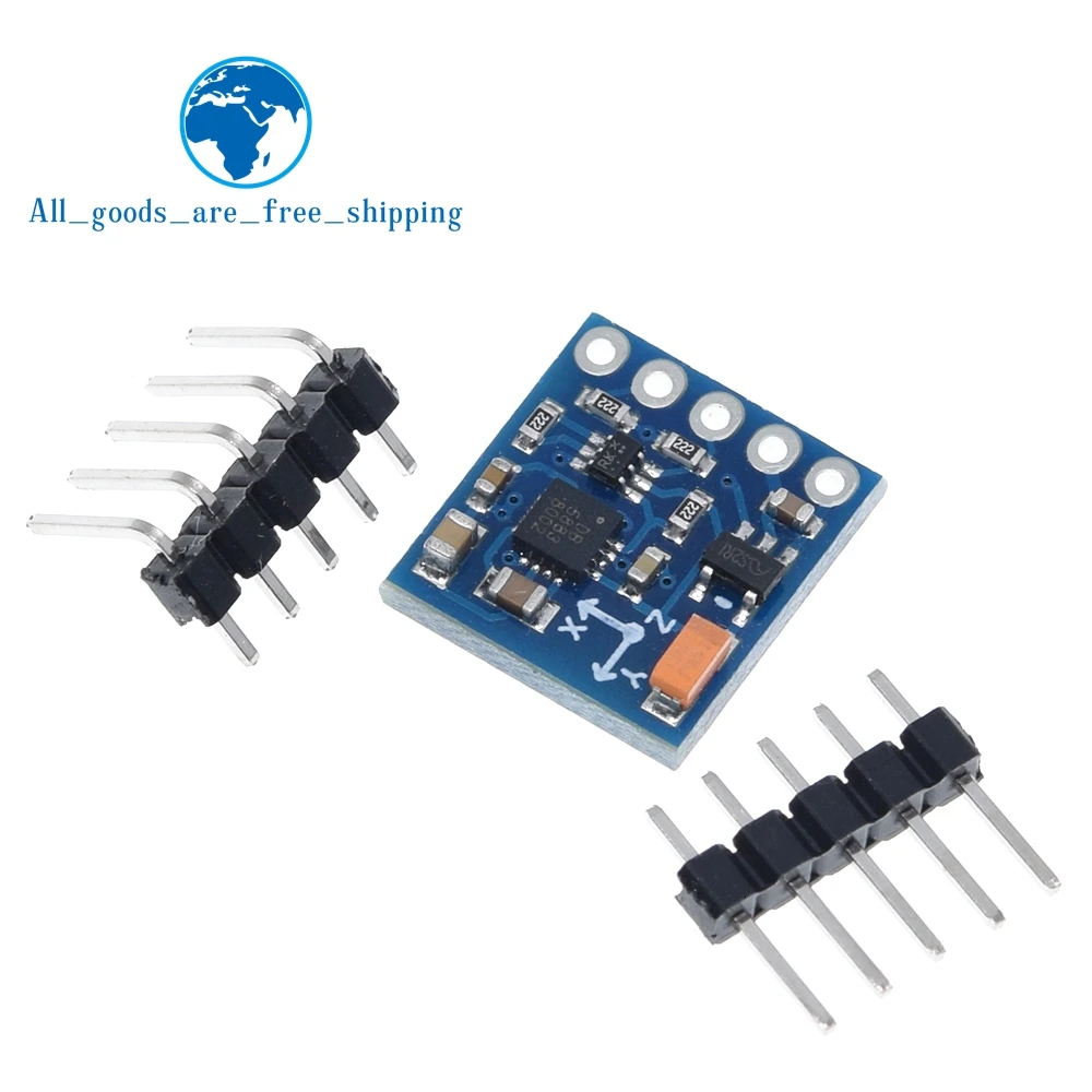 TZT GY-271 HMC5883L 3V-5V Three 3 Triple Axis Magnetic Field Compass Magnetometer Sensor Module For Arduino IIC Board | Электронные