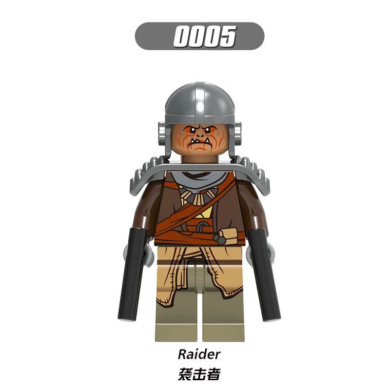 20 штук, строительные блоки, кирпичи, серия военных, модели, фигурки Poe Dameron Raider, Kara Dunn Sith Stormer, Обучающие блоки, детские игрушки GH0001 - Цвет: G0005 20PCS NO BOX