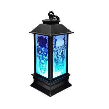 

Halloween LED Lighted Party Night Light Decorative Props Plastic Outdoors Night Lamp Glowing Night Scary Ornaments 4PC #BL5