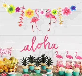 

Hawaii Party Luau Flamingo Party Flamingo Decoration Pineapple Summer Party Birthday Party Decor Wedding Tropical Decor