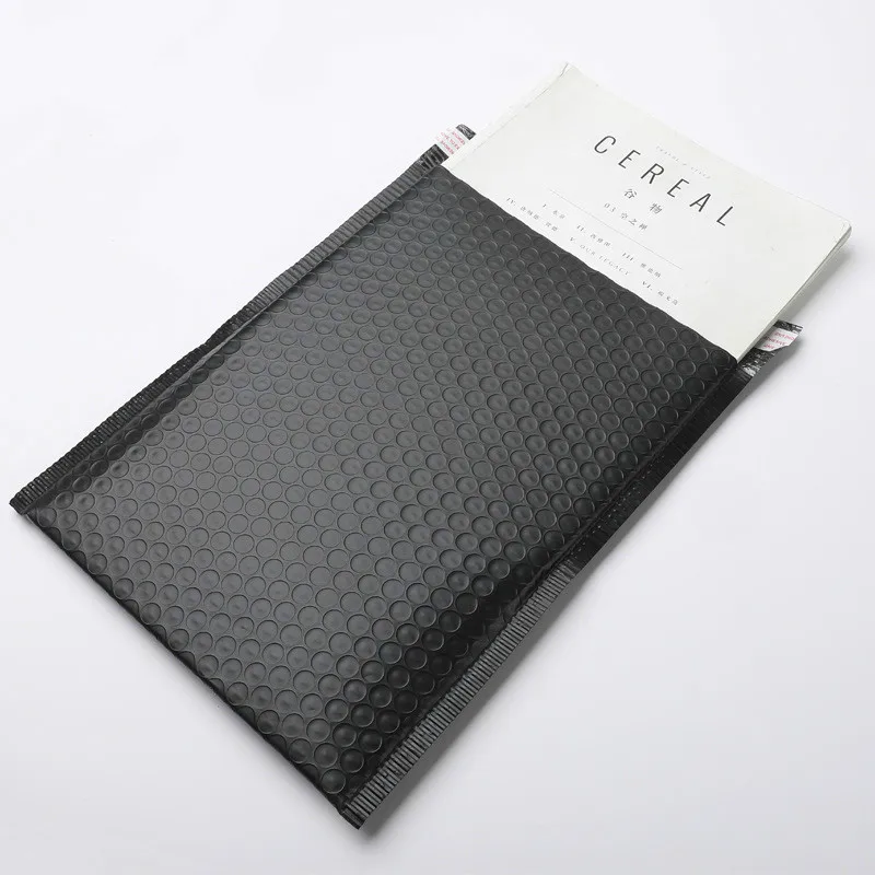50 шт. черный пузырьковый буфер самоклеющиеся уплотнительные мешки PE водонепроницаемые пластиковые целлофановые пакеты Подарочная сумка мешочек для конфет упаковка ювелирных изделий