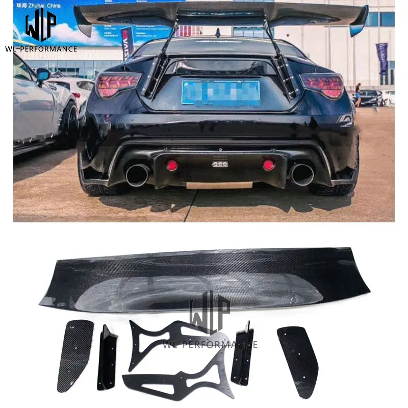 

GT 86 BRZ Carbon fiber Grady typeset Rear Spoiler rear trunk Wing for Toyota GT 86 BRZ 13-17 car styling use