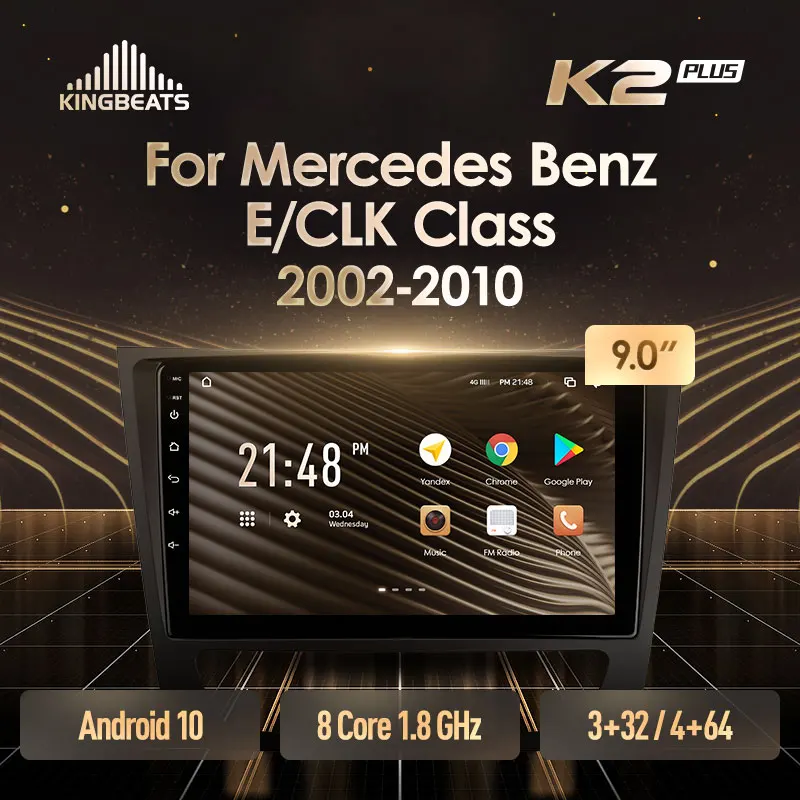 KingBeats штатное головное устройство For Mercedes Benz E Class S211 W211 CLS C219 GPS автомагнитола на