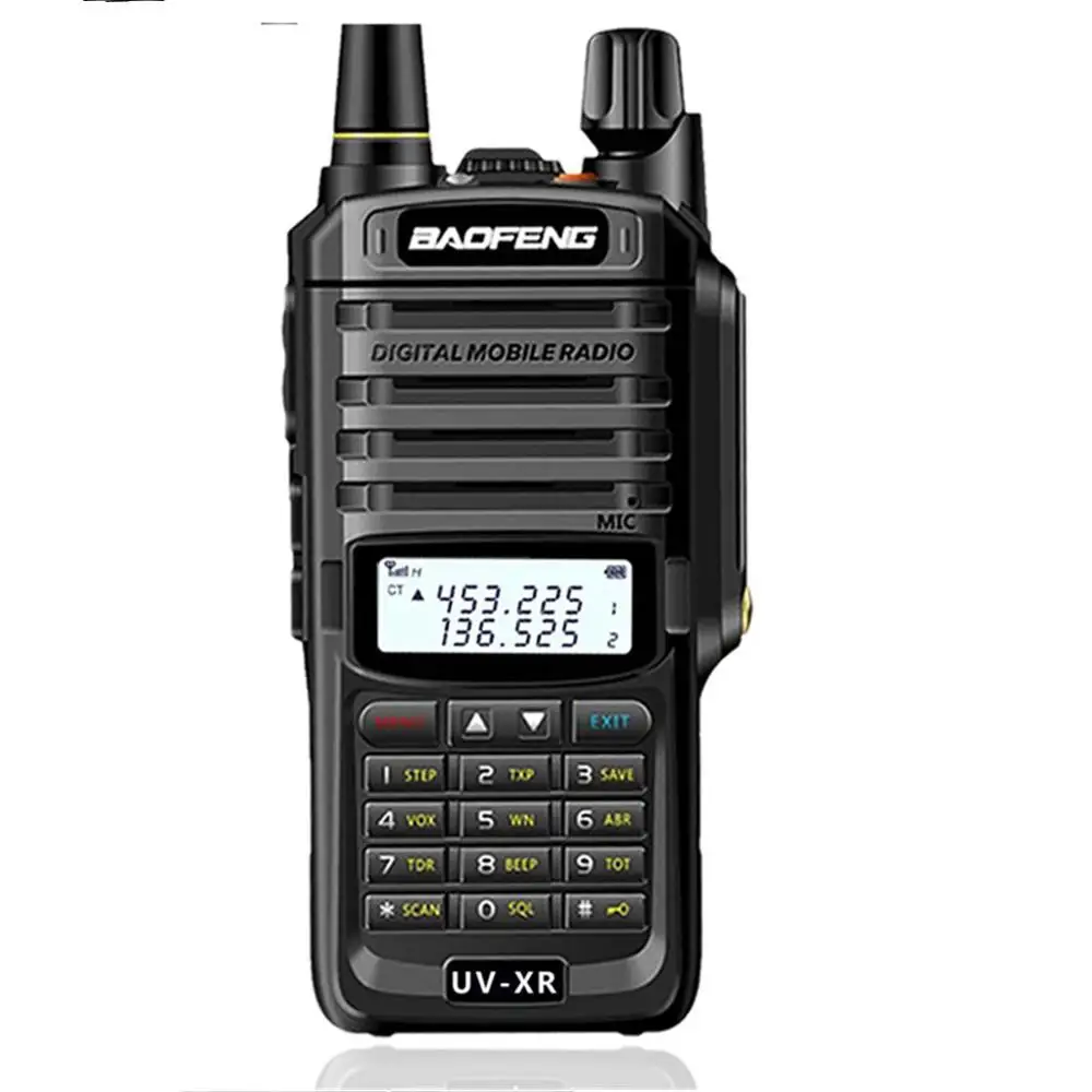 radio (no headset) Baofeng UV-XR 10 Вт мощная рация CB радио набор портативный 10 км дальность двухстороннее радио uv-9r uv9r плюс - Цвет: radio (no headset)
