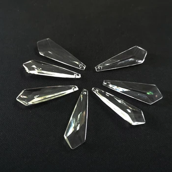 

36mm*12mm*7mm 420pcs/bag Clear Acrylic Flat Water Drop Shape Beads/Jewelry Accessories/DIY Hand Made /Finding Beads