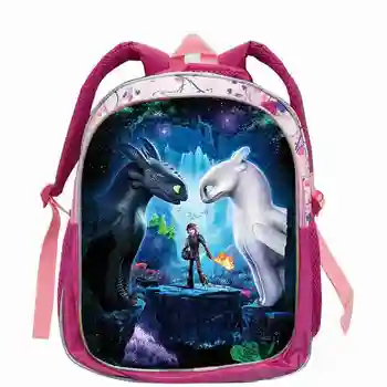 

Hot Sale How to Train Your Dragon Backpack For Kids Teenagers School Rucksack For Girls Boys School Bags