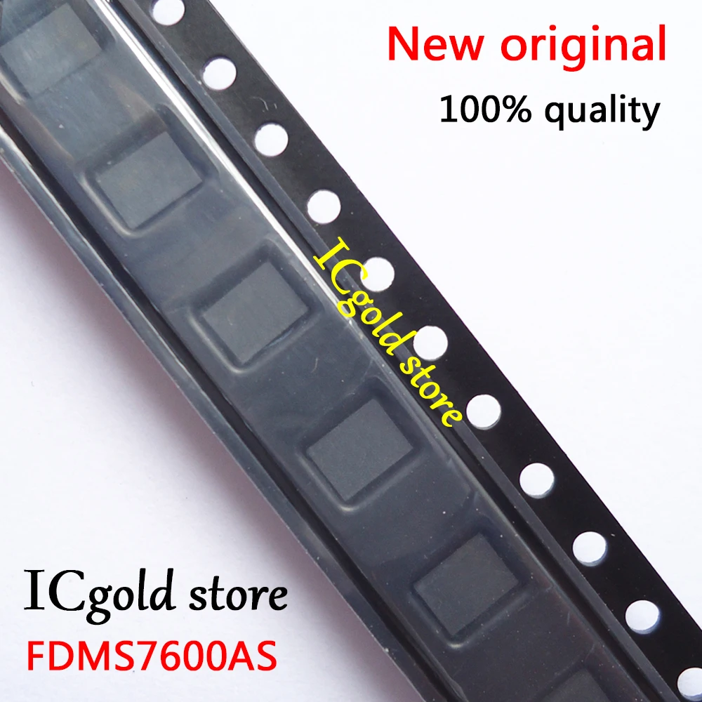 

10 шт FDMS7600AS FDMS7600 7600AS MOSFET QFN-8