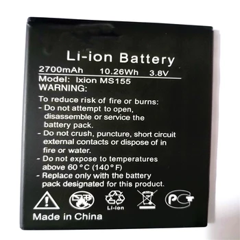 

2700mAh Ixion MS155 High Quality Replacement Battery For DEXP Ixion MS155 COIL Mobile Phone with phone stander for gift