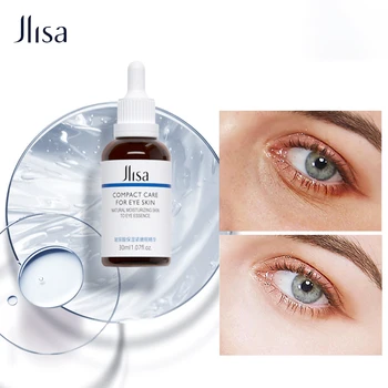 

JLISA Eye Serum Anti-wrinkle Anti-aging Moisturizing Hyaluronic acid Caviar Argireline Yeast essence Fade Fine lines Eye Care