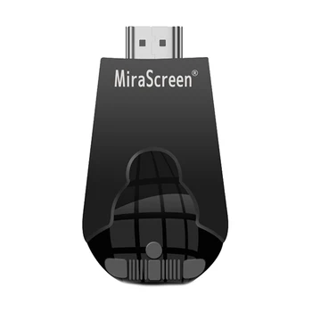 

Mirascreen Wireless Multi-screen Interactive WIFI Mirror Dongle Mini HD Screen Display Dongle