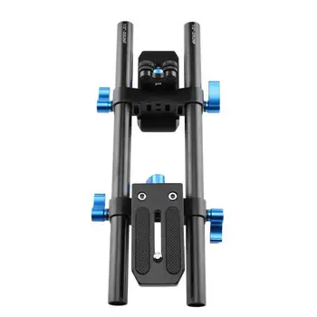 

ALLOYSEED Aluminium Alloy DSLR SLR Camera DV Slider Track 1/4 3/8 Thread Tripod Mount Video Stabilizer Tracking Rail Studio Prop