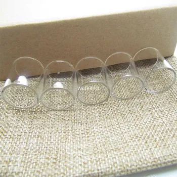 

3PCS Round Bottom Pyrex Glass Tube Replacement for EHPRO Kelpie RTA 3.5ml Normal Version/Fatboy Version