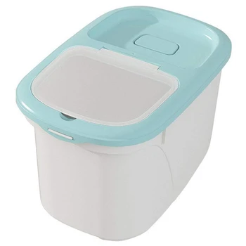 

Rice Storage Container, 10KG/22Lbs Airtight Rice Sealed Box with BPA Free Plastic and Insert-Proof Box, Dry Food Storage Contain