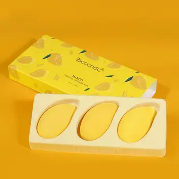 

3 Piece/pack Cosmetic Foundation Puff Beauty Makeup Sponges Soft Gourd Drop Shape Powder Blush BB Cream Make Up Tool