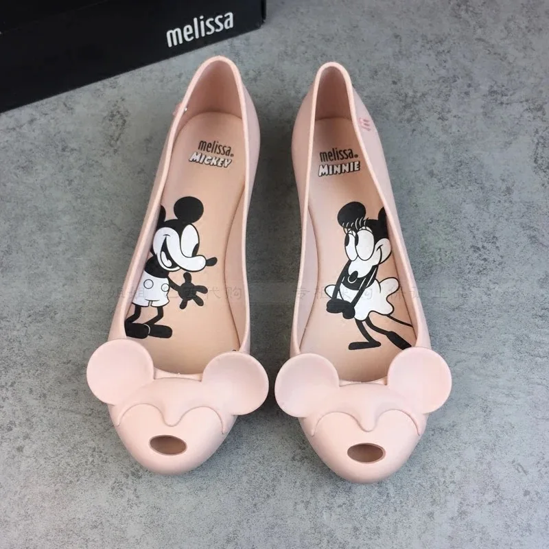 Melissa/женские босоножки Летние женские сандалии с Микки Женская обувь Melissa