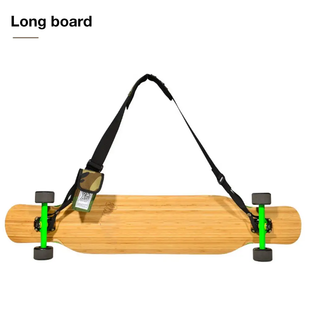 universitetsstuderende blanding trend Universal Skateboard Shoulder Carrier Adjustable Longboard Backpack Belt  Skate Board & Accessories For Snowboard Deck - Skate Board & Accessories -  AliExpress