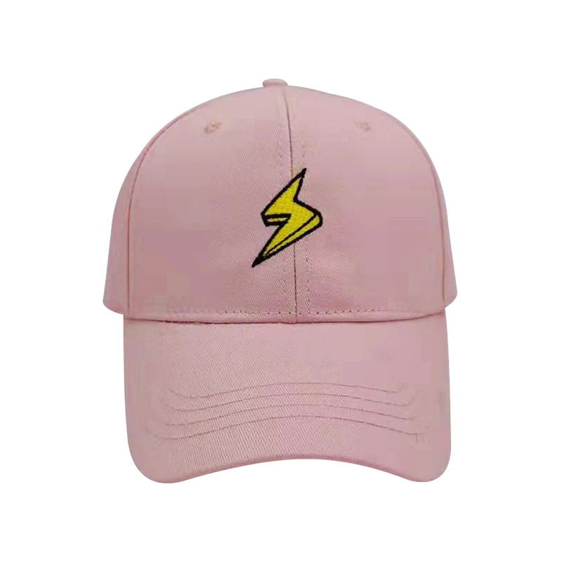

Dad Hat Lightning Embroidery Simple Baseball Cap Women Summer Snapback Men Caps Unisex Exclusive Release Hip Hop Hats