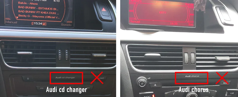 Audi chorus cd changer