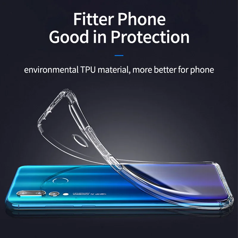 YBD прозрачный противоударный чехол для Huawei P20 Lite Mate 20 защитный P30 Y9 P Smart 2019