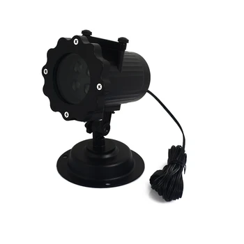

LED Plastic Moving Projector Lights Christmas Lawn Lamp Portable Indoor Xmas