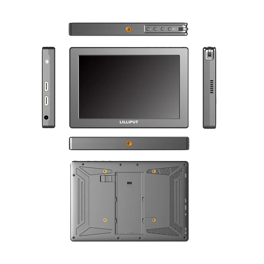 LILLIPUT A7 7 дюймов FHD Камера монитор 2K Экран со сверхвысоким разрешением Ultra HD 1920 1200 на