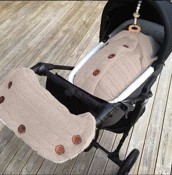 

2pcs/set Winter Warmer Baby Stroller Wrap Stroller Gloves Kids Pushchair Fleece Blanket Swaddle Hand Muff Accessories O0943N10