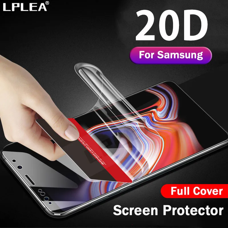 20D спереди и сзади гидрогель пленка Экран протектор для samsung Galaxy A50 A30 A20 A70 A80 A90 A10 A40 A60 A20E A8 плюс A7 A750