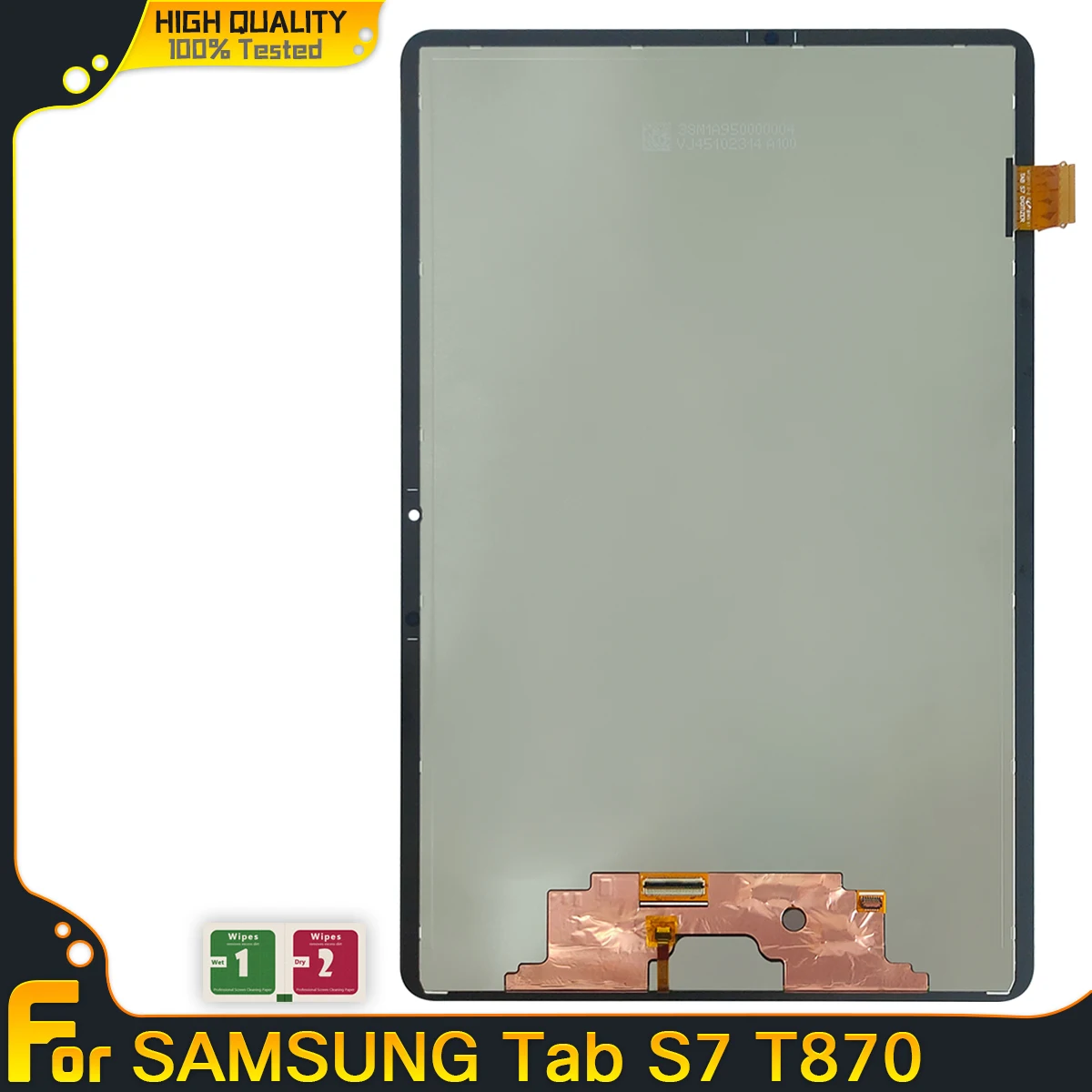 Ygpmoiki T870 Screen for Samsung Galaxy Tab S7 11.0 2020 SM-T870 SM-T875 T870 T875 T878U T876B LCD Display Touch Screen Digitizer Assembly Replacement