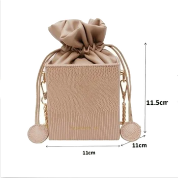 

Diysomes Women's Purses Bags Drawstring Bucket Flap Shoulder Crossbody String Handbags
