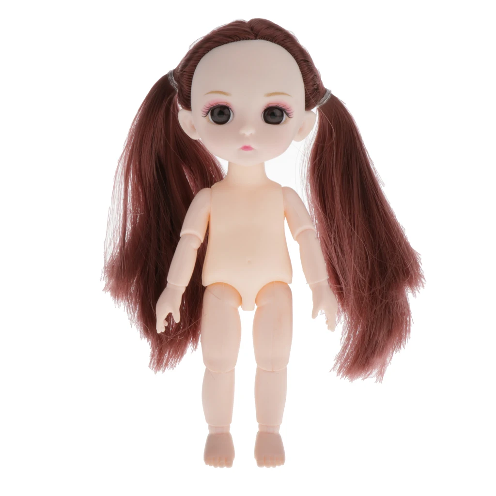 Lovely 16cm 13 Ball Jointed Princess Doll  Body Gifts DIY Replacements
