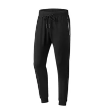 

2021NEW Sports Trousers Men'S Casual Pants Small Feet 9-Point Slim Fit Binding Solid Color Spring Autumn Ice Silk Thin Teenagers