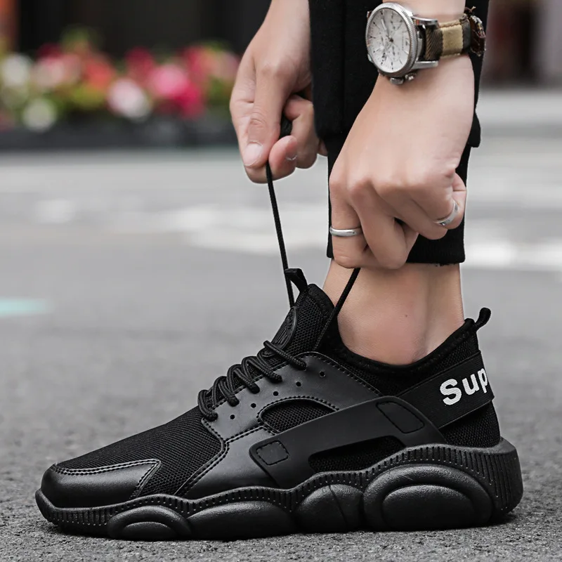 

MacBook Versatile Online Celebrity Summer Trendy Shoes Popular Brand Panda End Bear Men's Shoes Sub-Summer Mesh Punched Sheet Sh