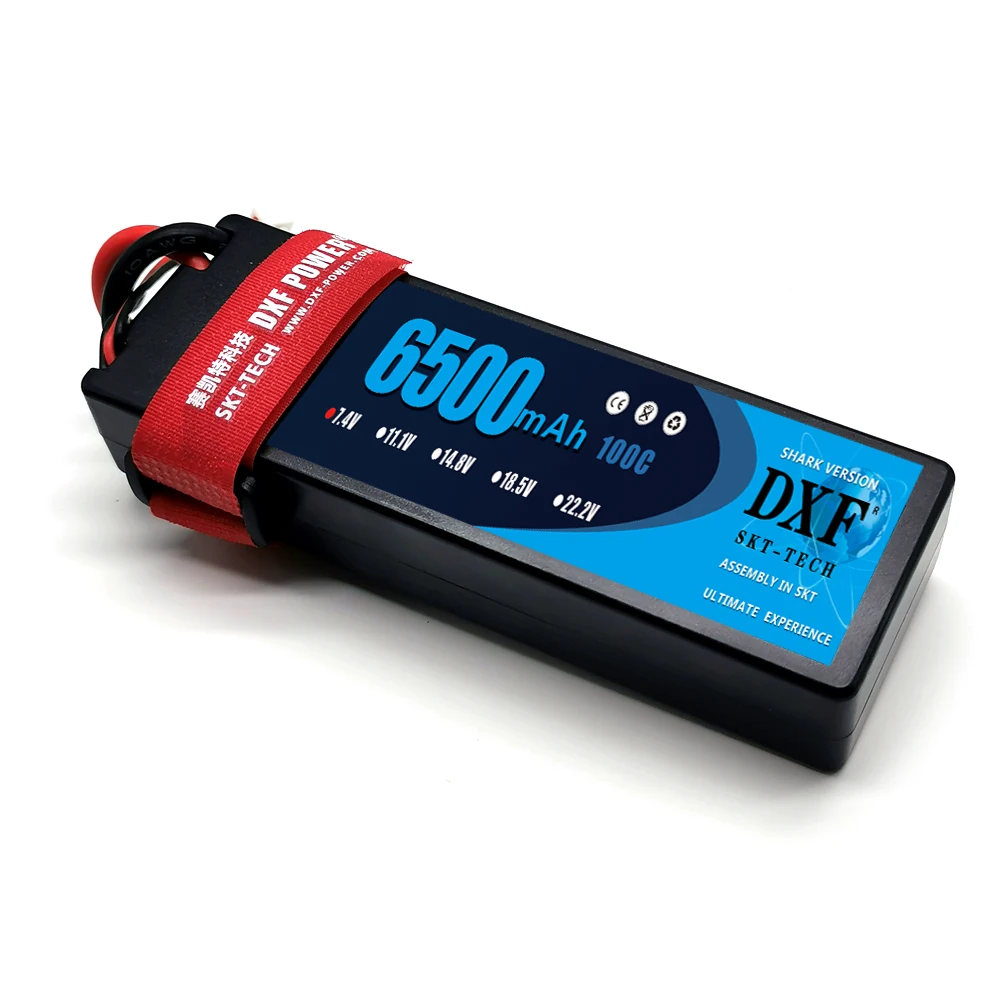 DXF 2S 7.4V 6500mah 100C Hardcase DXF 2S 7.4V 6500mah 100C Hardcase