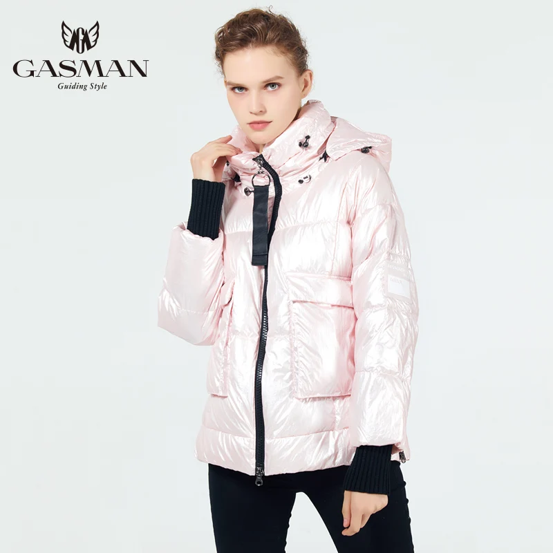 Koop Gasman 2019 Nieuwe Winter Collectie Vrouwen Dikke Jas Mode Vrouwen Warme Jas Down Korte Hight Kwaliteit Vrouwelijke Winter Kleding