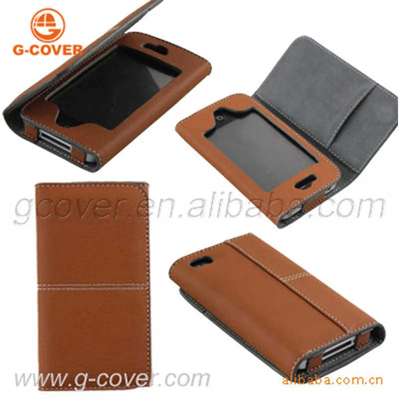 

Iphone4s Phone Case IPhone4 Phone Case Apple Pu Card Instert around Open Phone Case