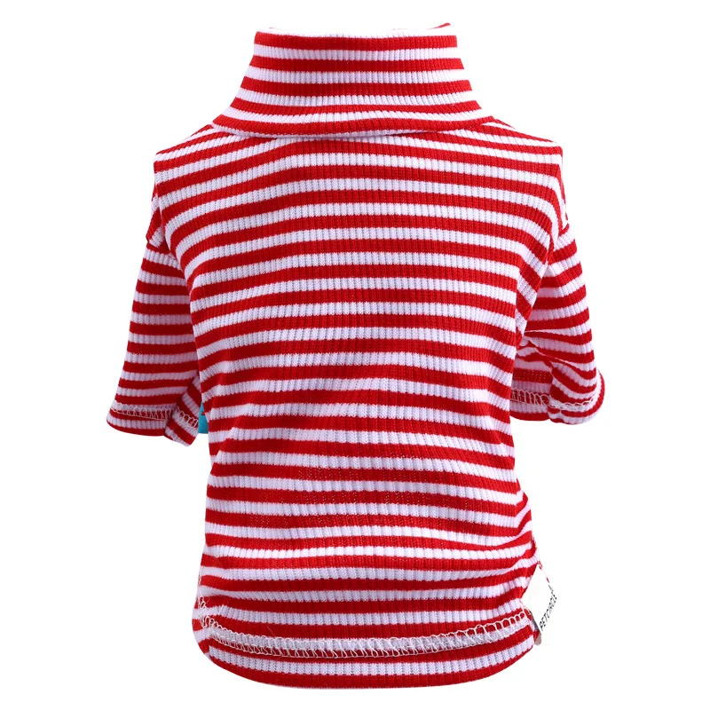 

Dog Clothing Cat Suit Dog Clothing In Spring and Summer Dog's Striped Base Coat Small and Medium Size Dog Suit Animal Clothing