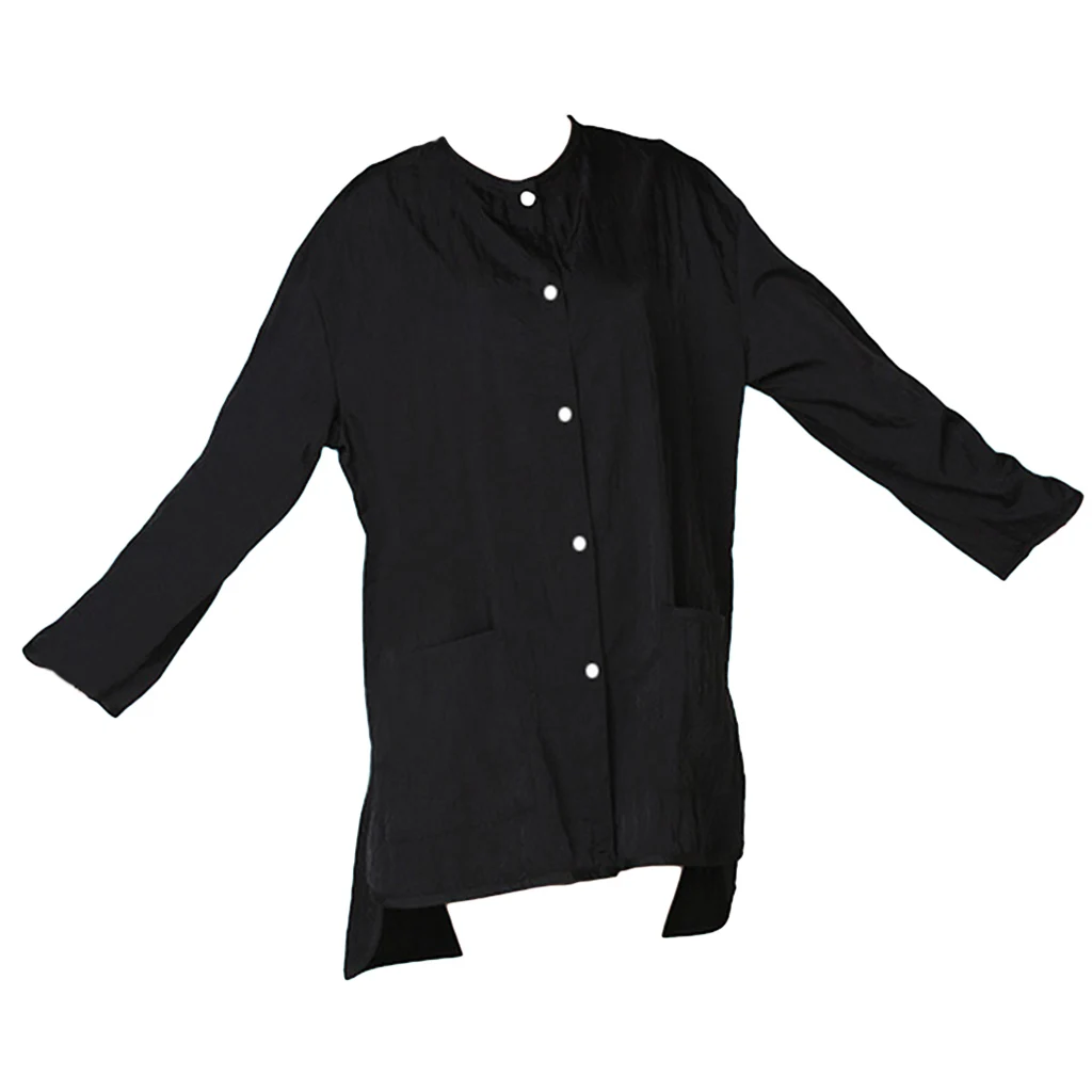 Парикмахерская Мода, рабочая одежда, парикмахерские комбинезоны с длинными рукавами, костюм для ухода за домашними животными, фартук стилиста для волос