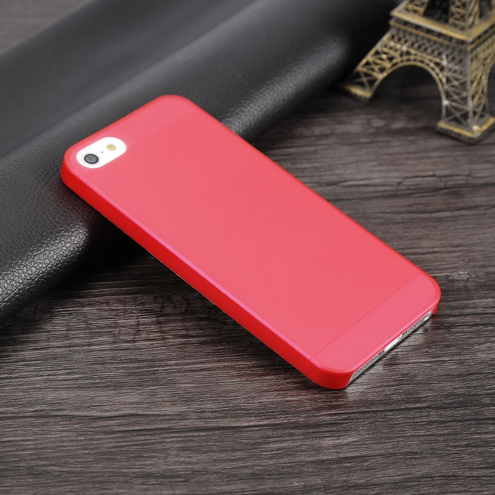 Transparent Red Для iphone 6 Чехол PP мягкий анти-пылезащитный чехол для iphone 7 6 6S Plus 5 5S SE задний Чехол для телефона цветной marvel - Цвет: Transparent Red