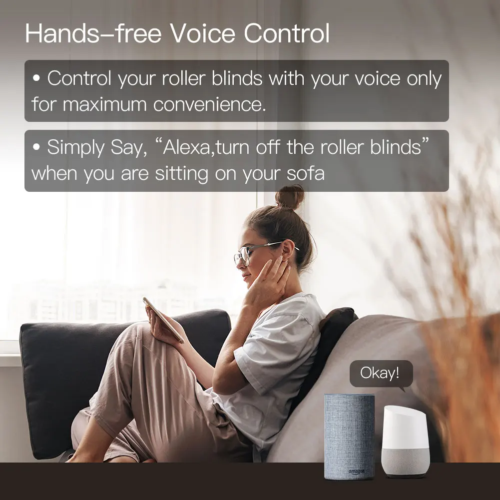 controle, Tuya Smart Life, Google Home, Alexa Voice