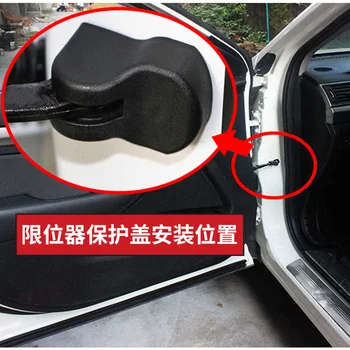 

Car Styling ABS Protect Door Limiting Stopper Cover For Peugeot 206 207 208 307 308 406 407 508 2006 3008 Car-Styling