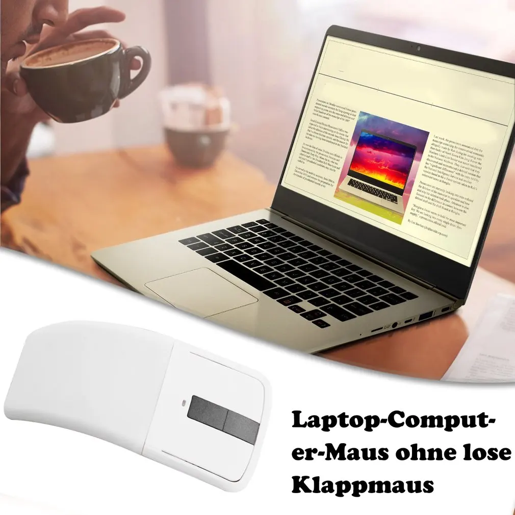 Bluetooth Folding Mouse For Microsoft Arc Touch 2 Generation Bluetooth Mouse Foldable For Arc Touch USB 2.4G Wireless Mice