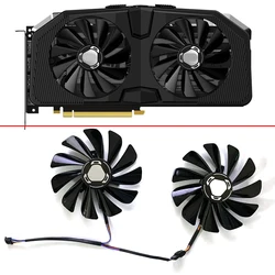 Nuevo ventilador de GPU de 95MM DC12V 4PIN FDC10U12S9 C RX 5700 para XFX RX 5700 XT 8GB, ventilador de tarjeta gráfica, reemplazo y reparación de ventiladores de refrigeración