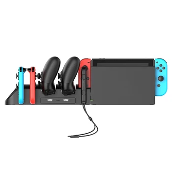 

NEW 6 in 1 Multifunction Charger Stand Charging Dock For Nintend Switch Game Console Pro Controller Charger Stand Dock