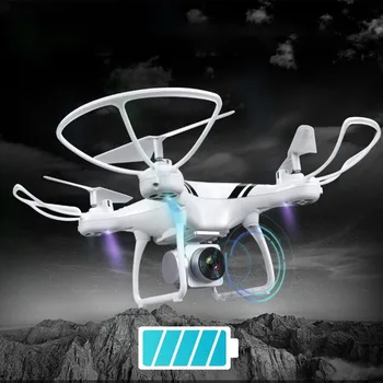 

KY101S RC Drone with Wifi FPV 0.3MP HD Adjustable Camera Altitude Hold One Key Return/Landing/ Off Headless RC Quadcopter Drone