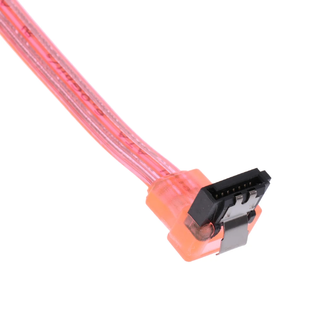 SATA Cable III 6Gbps HDD SDD Data Cable with Locking Latch 10 Inch for SATA HDD, SSD, CD Driver, CD Writer Pink SATA Cable III 6Gbps HDD SDD Data Cable with Locking Latch 10 Inch for SATA HDD, SSD, CD Driver, CD Writer Pink